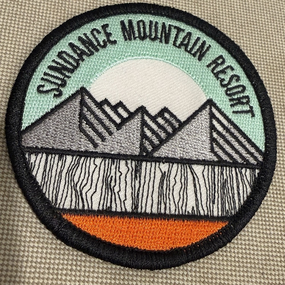 SUNDANCE Mountain Resort Ski‎ Snow Utah Embroidered Patch Adventure Collect 3"